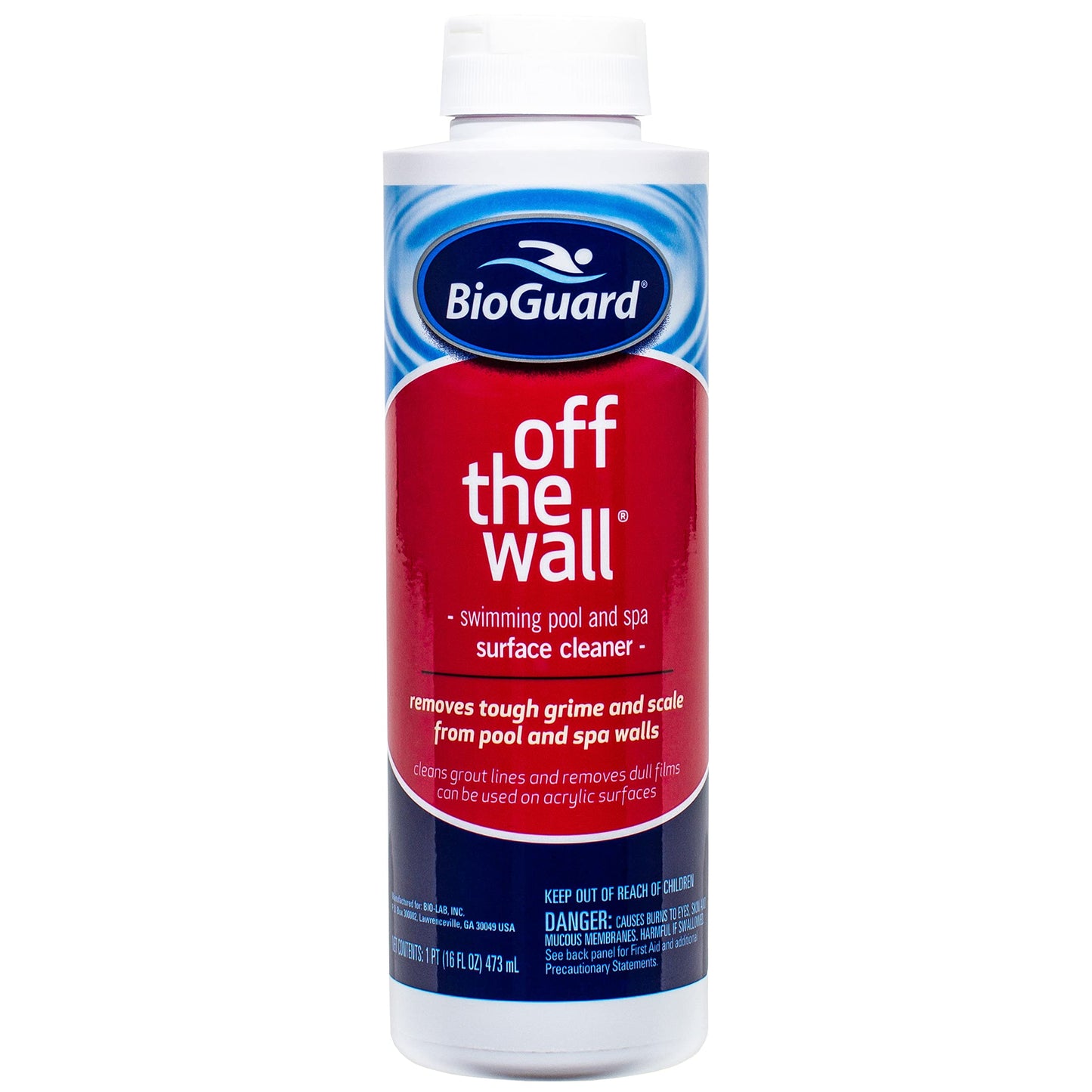 BioGuard Off The Wall Pool & Spa Surface Cleaner 16oz 23613BIO