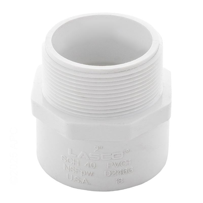 Lasco 2" MPT x 2" SKT Male Adapter PV436020