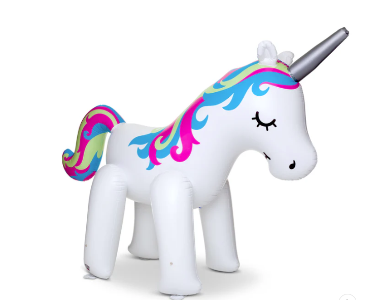 Big Mouth Inc Ginormous Unicorn Inflatable Yard Sprinkler BMYS-008