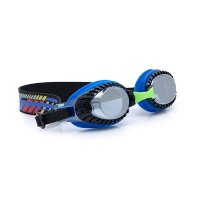 Bling20 Turbo Drive Swim Goggles, Get Set Green/Race Car Red TURBO8B