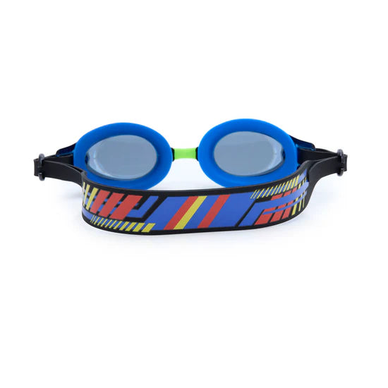 Bling20 Turbo Drive Swim Goggles, Get Set Green/Race Car Red TURBO8B