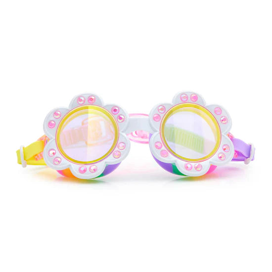 Bling20 Dandi Flower Blanch Blossom/Sunlit Sherry Swim Goggles DAND18G