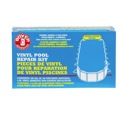 Boxer Adhesives Vinyl Pool Repair Kit, 4oz 110B