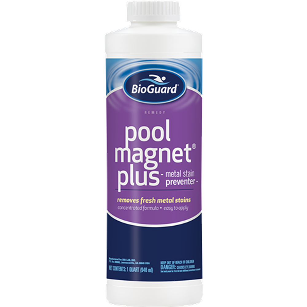 BioGuard Pool Magnet Plus Metal Stain Preventer 1qt 23454BIO