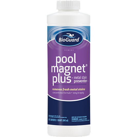 BioGuard Pool Magnet Plus Metal Stain Preventer 1qt 23454BIO