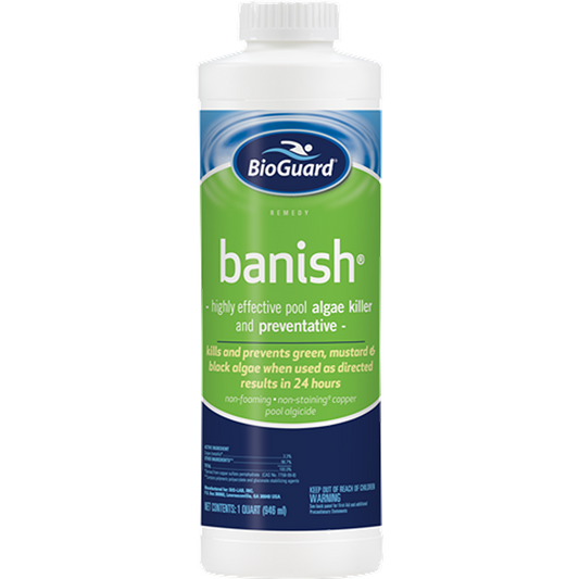 BioGuard Banish Algae Killer & Preventer 1qt 23500BIO