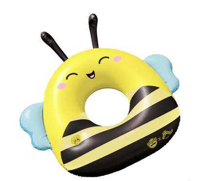 Big Mouth Inc. Squishmallows 42" Sunny The Bee Inflatable Pool Float w/Cupholder 24-BPF-5641