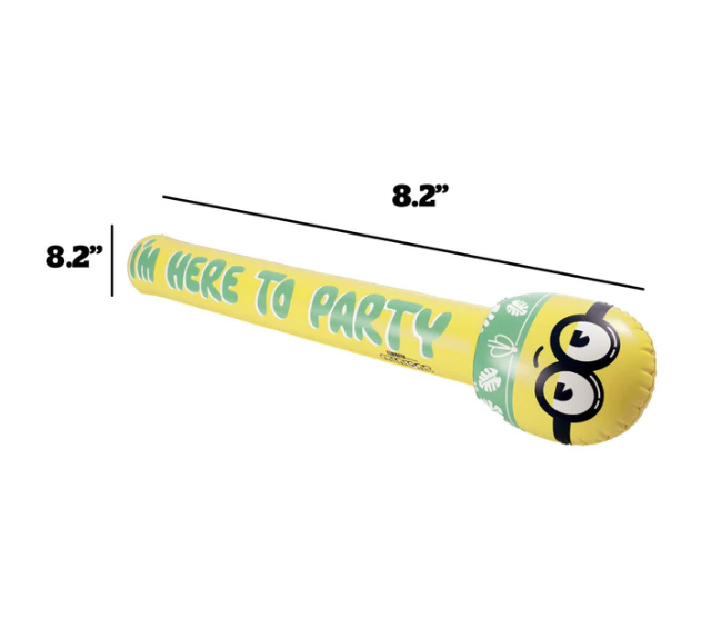 Big Mouth Inc Minions I'm Here To Party Pool Noodle 25-BPF-7058