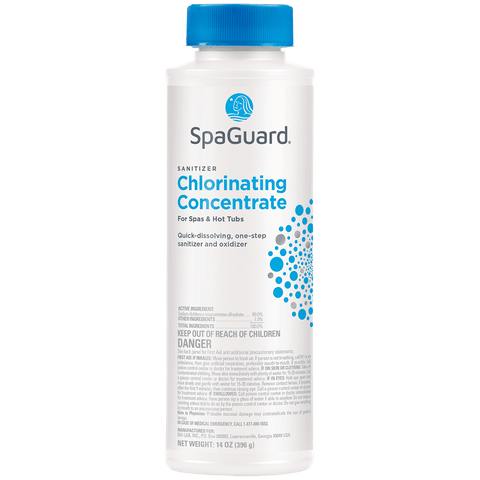 SPAGUARD CHLORINE CONCENTRATE 14OZ