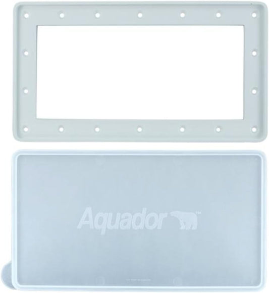 Aquador Wide Mouth Above Ground Pool Skimmer Cover Kit 1010