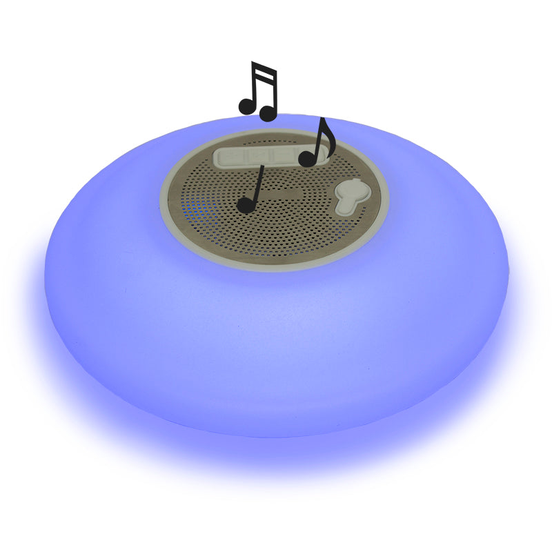 Poolmaster Floating Wireless Speaker w/Multi Light Display 54504