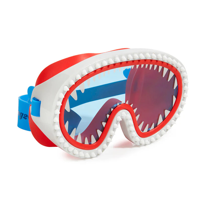 Bling20 Chewy Shark Attack Swim Mask Blue/Nibble Red Lens SHATTACK8MK