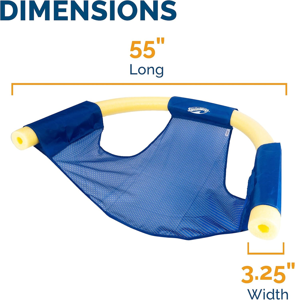 Swimways Noodle Sling Floating Pool Chair 6038842