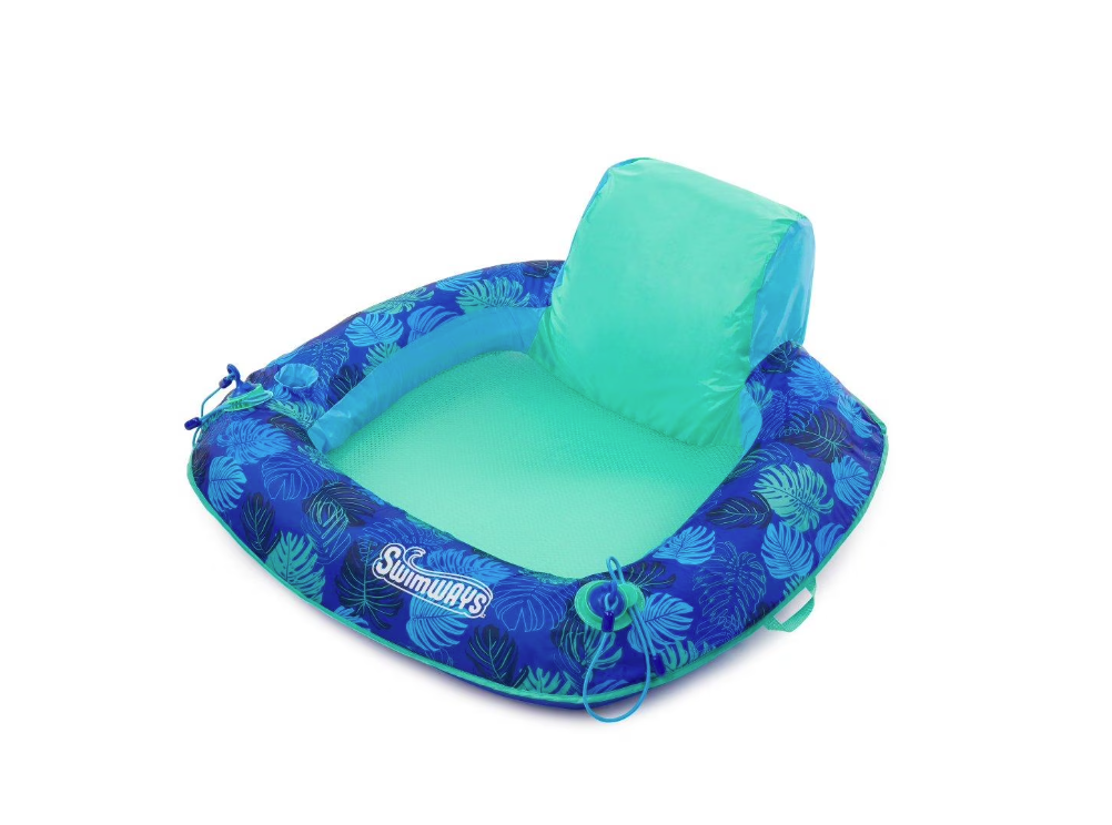 Swimways Spring Float Sun Seat Lounge Chair 6069309