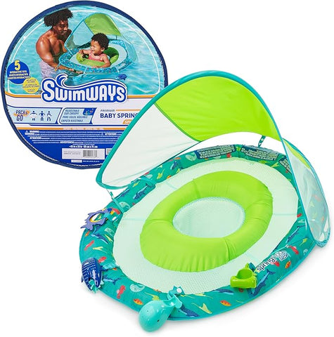 SwimWays Baby Splash N Play Spring Float 6069330
