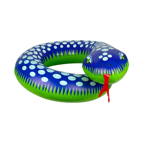 Poolmaster 36" Snake Split Inflatable Ring, Blue 87125