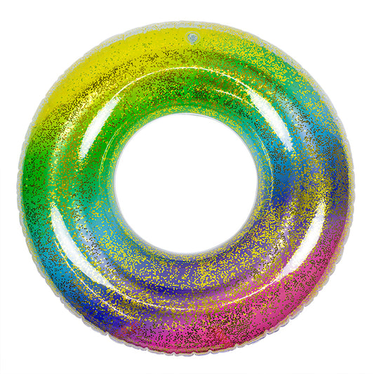 Poolmaster 31" Glitter Tube Inflatable Pool Float 87134