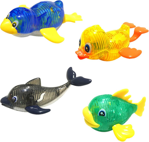 Swimline Light Up Sea Animals Diving Toys (4 Pack) 91224