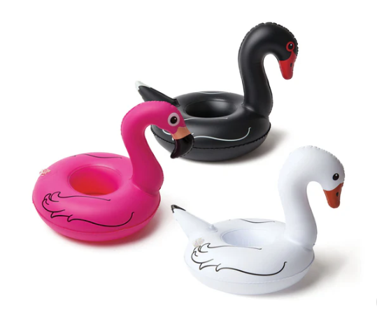 Big Mouth Inc Tropical Bird Inflatable Beverage Floats (3 Pack) BMDF-0002