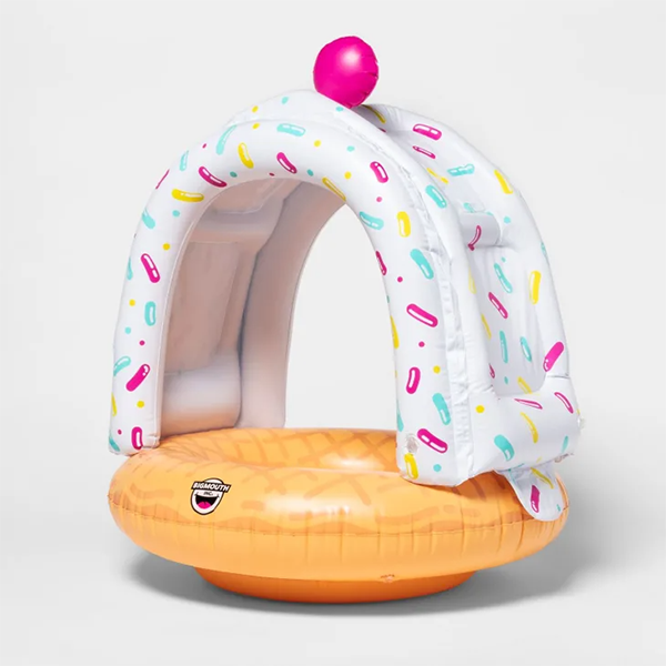 Big Mouth Inc Lil' Canopy Ice Cream Cone Pool Float BMLF-0017