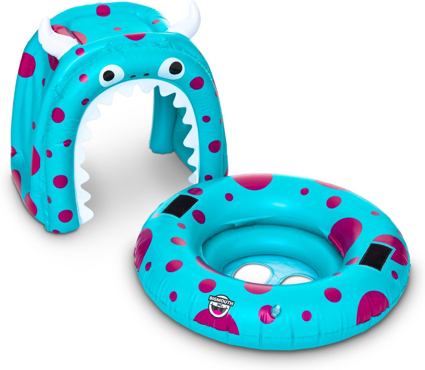 Big Mouth Inc Lil' Monster Inflatable Pool Float w/Canopy BMLF-0021