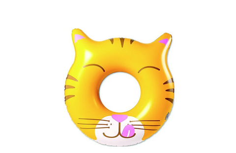 Big Mouth 4' Wide Large Cat Face Inflatable Pool Float BMPF-0171