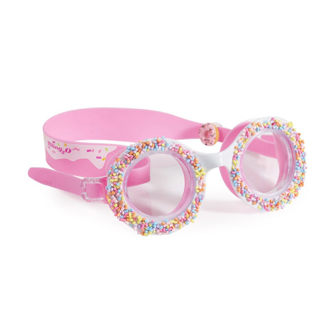 Bling20 Do Nuts 4 U Boston Creme Pink/Grape Jelly Swim Goggles DONUT8G