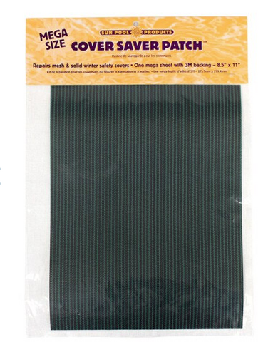 Sun Solutions Safety Cover Mega Patch Kit (8.5"x11" Sheet, Green) MP-1-GRN