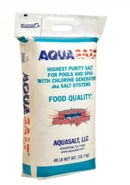 POOL SALT 40LB BAG