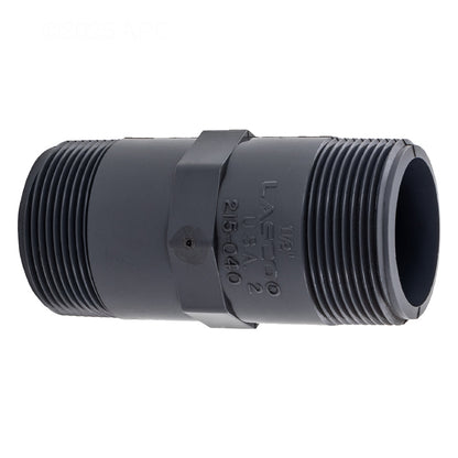 Lasco 1.5" X 4" Threaded Nipple, Gray PV215040