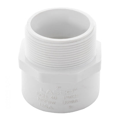 Lasco 2" MPT x 2" SKT Male Adapter PV436020