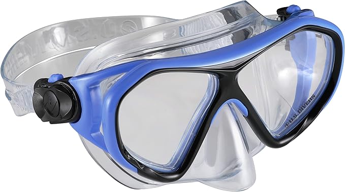 Aqua Lung Dorado Jr II Snorkel Combo, Blue/Black SR4074001M