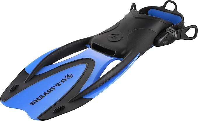 Aqua Lung Dorado Jr II Snorkel Combo, Blue/Black SR4074001M