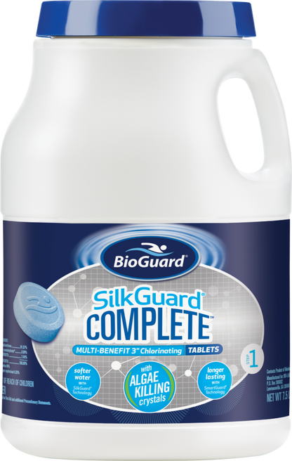 SILKGUARD COMPLETE CHLORINE TABS 7.5LB