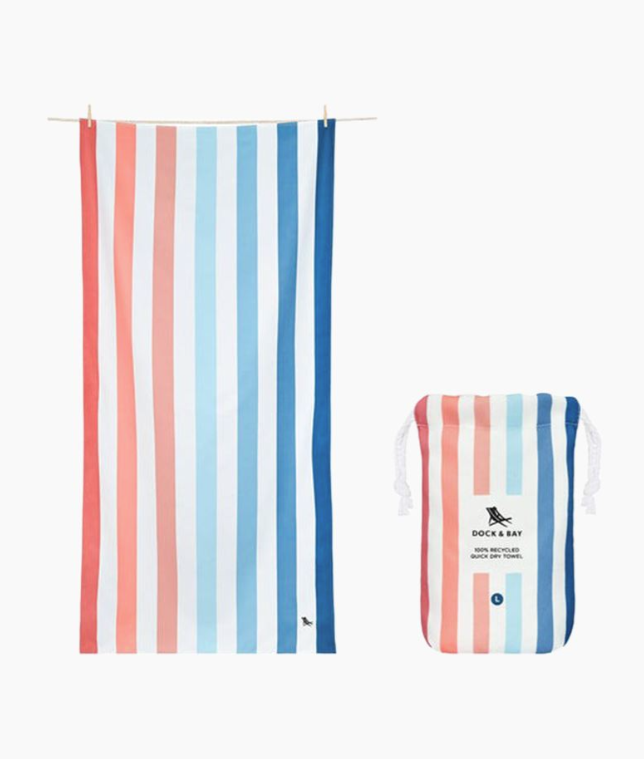 Dock & Bay Extra Long Quick Dry Beach Towel, Sand to Sea TOWLB-SUM-XL-SANDSEA