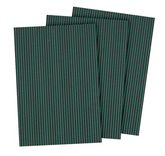 Sun Solutions Mesh Safety Cover Saver Patch (5.5"x8" Each- 3 Pack) UP-3-GRN