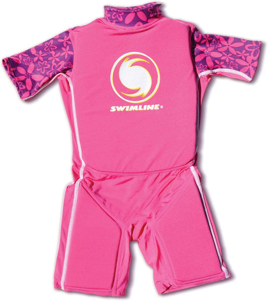 Aqua Leisure Girls Swimsuit Trainer, Medium 9893G