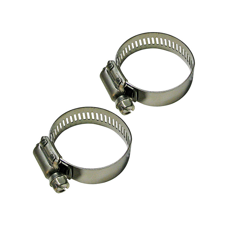 Poolmaster Large 2.25" Stainless Steel Hose Clamps (2 Pack)