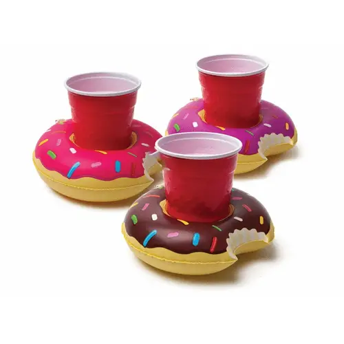 Big Mouth Inc Frosted Donut Beverage Floats (3 Pack) BMDF-0001