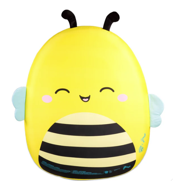 Big Mouth Inc Squishmallows Sunny The Bee Fabric Inflatable Float 22-BPF-4384