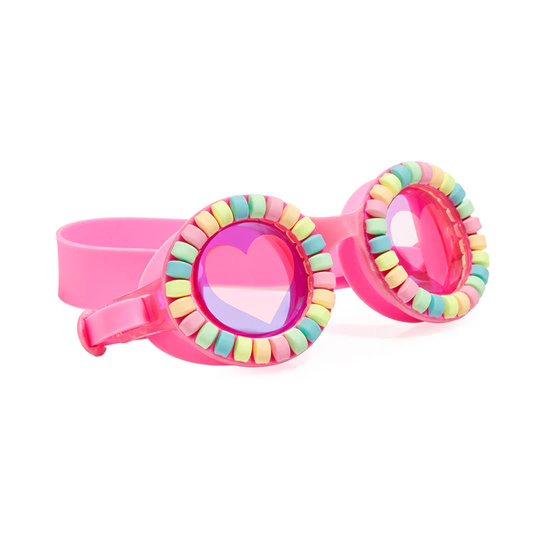 Bling20 Jewel Swim Goggles Pink Jewels/Lovely Lilac POOLJEWEL8G
