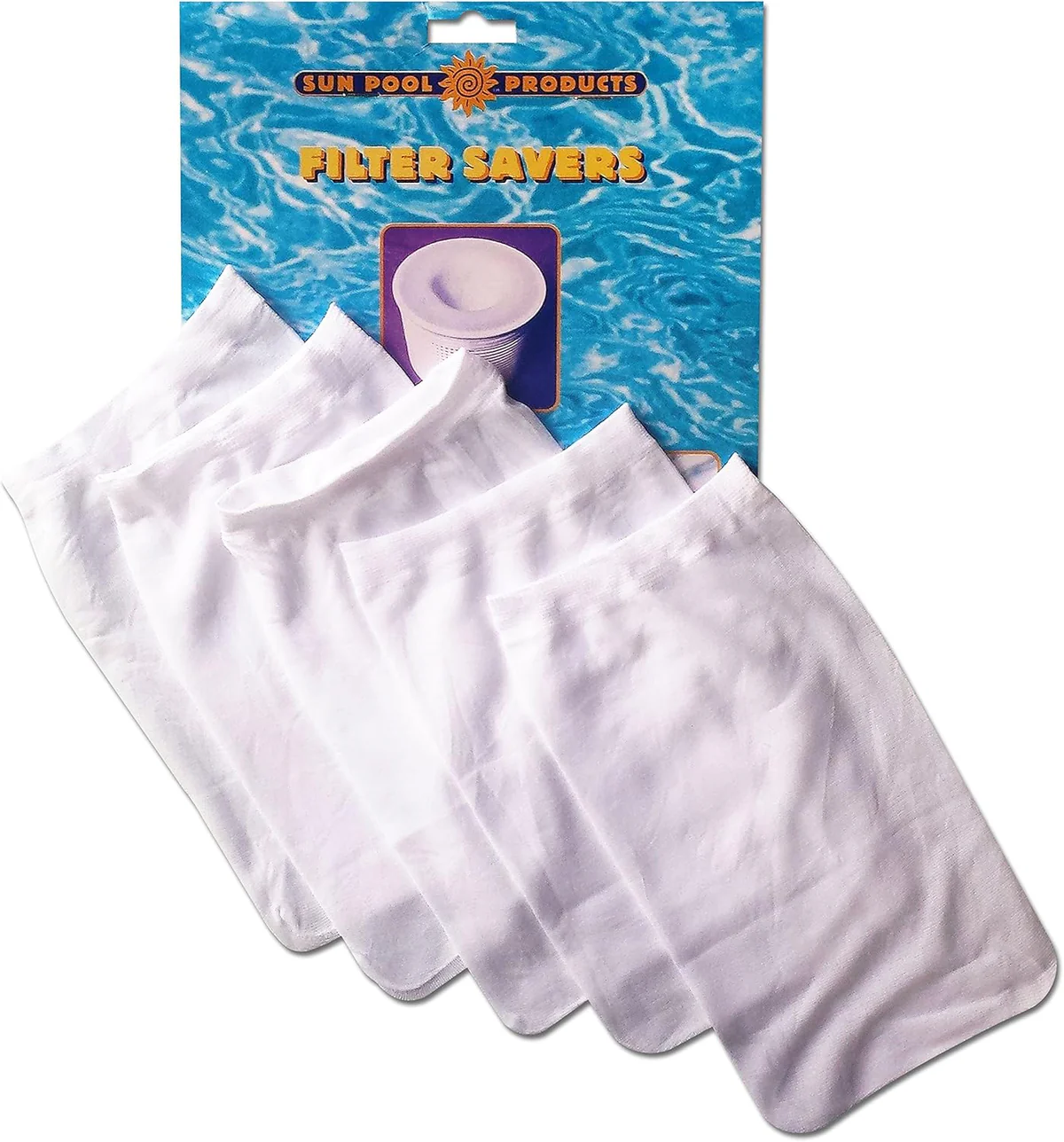Sun Pool Products Filter Saver Skimmer Basket Liner, 5 Pack FS-5