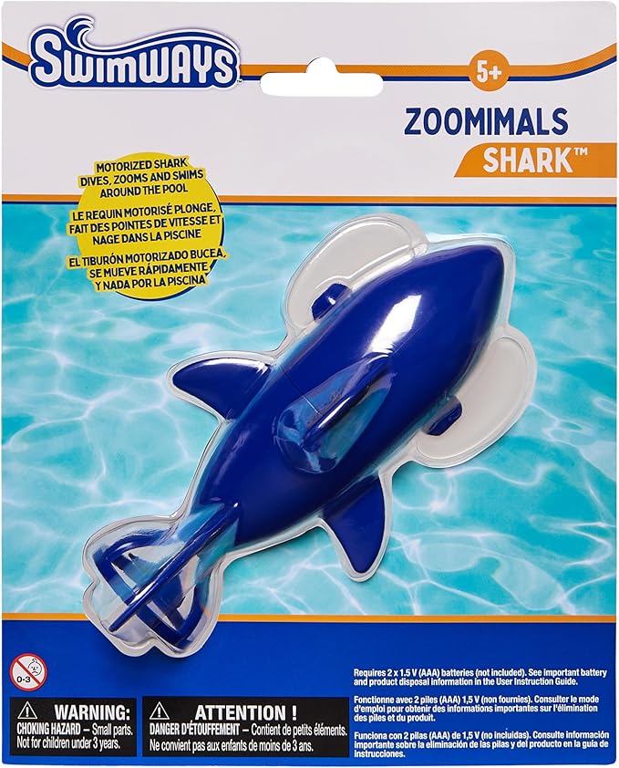 SwimWays Zoomimals Shark Diving & Torpedo Toy 6069497