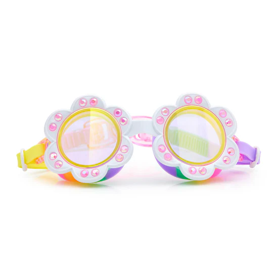 Bling20 Dandi Flower Blanch Blossom/Sunlit Sherry Swim Goggles DAND18G