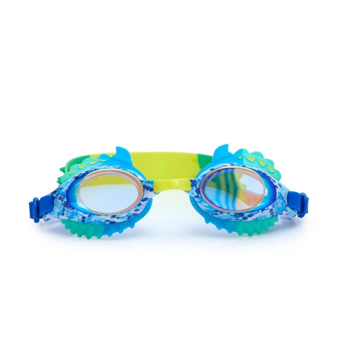 Bling20 Serpent Sea Snake Swim Goggle, Green/Royal SERPENT8B