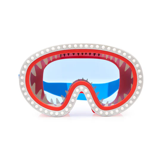 Bling20 Chewy Shark Attack Swim Mask Blue/Nibble Red Lens SHATTACK8MK