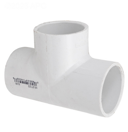 Lasco 1.5" Slip Tee, White PV401015