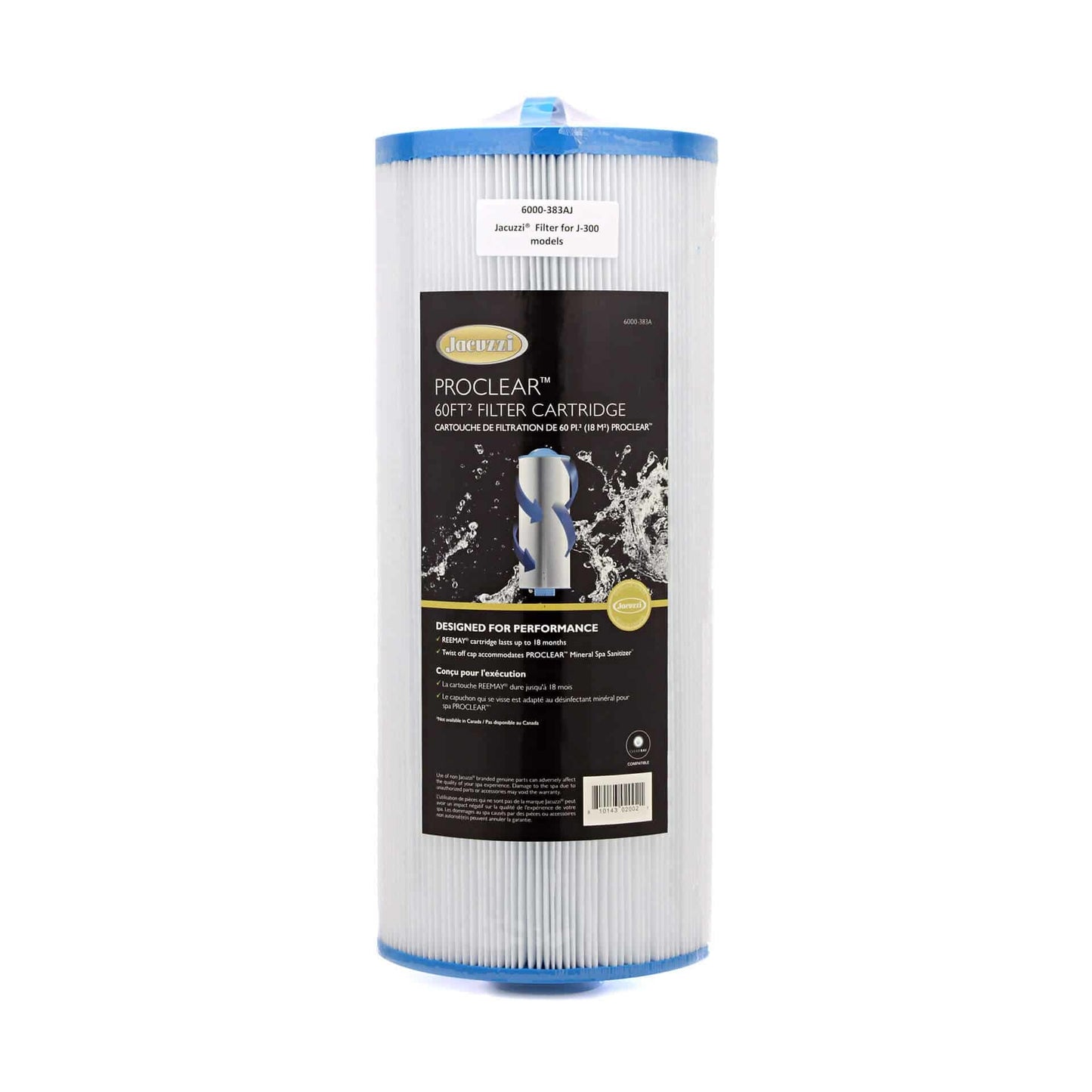 Jacuzzi J300 Filter Cartridge 6000-383AJ