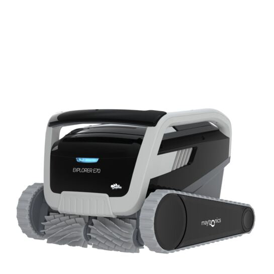 Maytronics Dolphin E70 Explorer Pool Cleaner w/Caddy & WiFi 99996712-XP