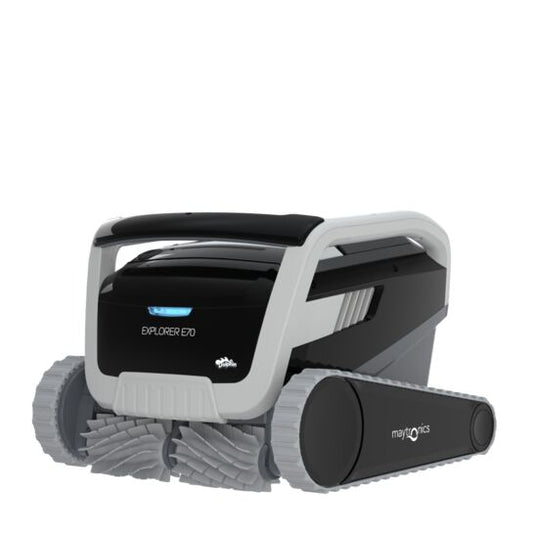 Maytronics Dolphin E70 Explorer Pool Cleaner w/Caddy & WiFi 99996712-XP